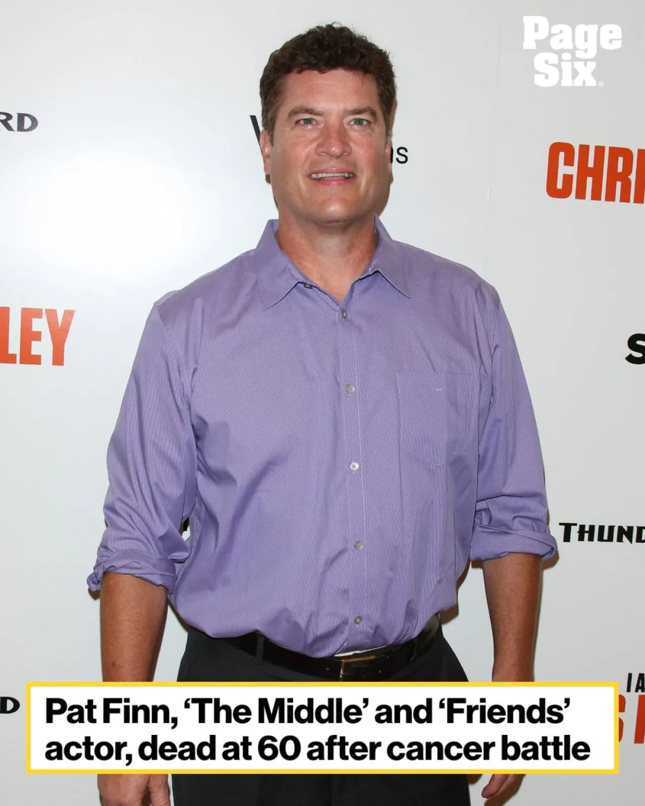 Pat Finn, Beloved Actor from 'The Middle' and 'Friends,' Dies at 60