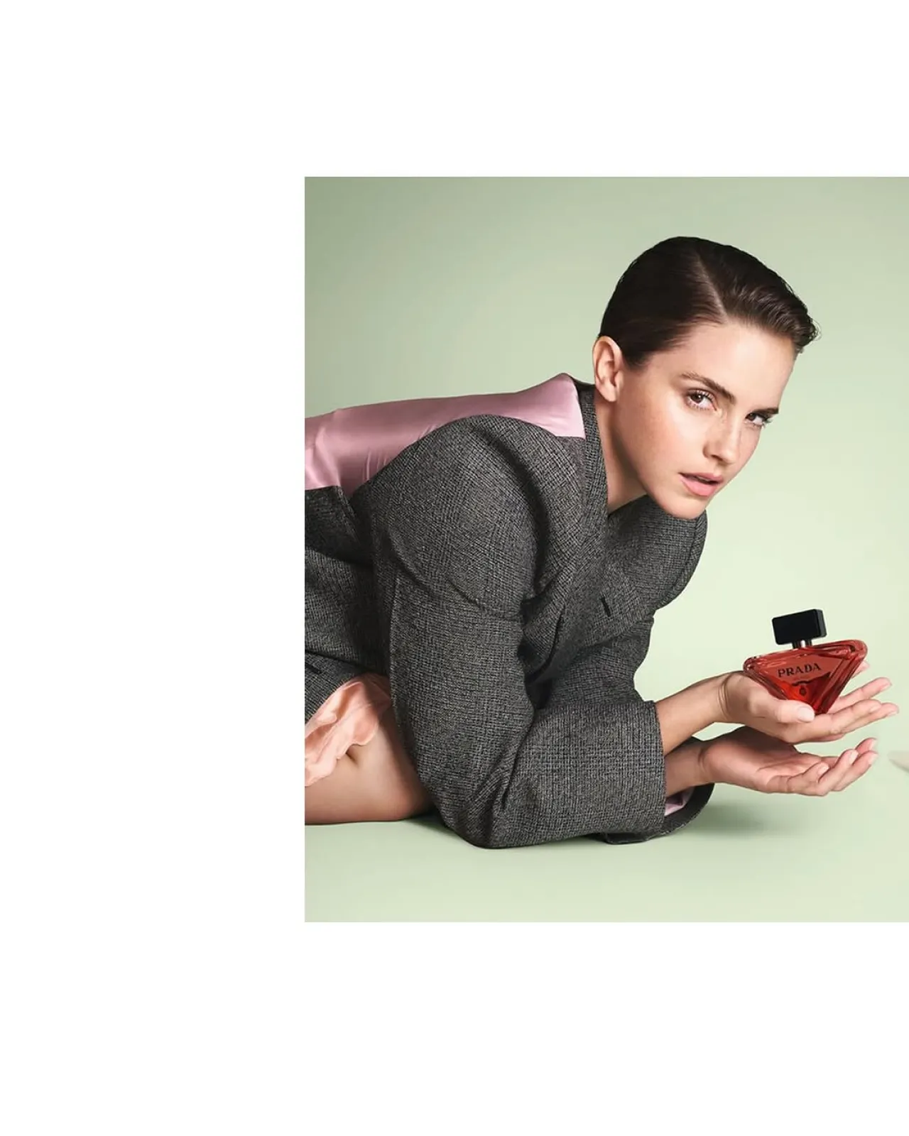 Emma Watson Stars in New Prada Paradoxe Fragrance Campaign for the Holidays