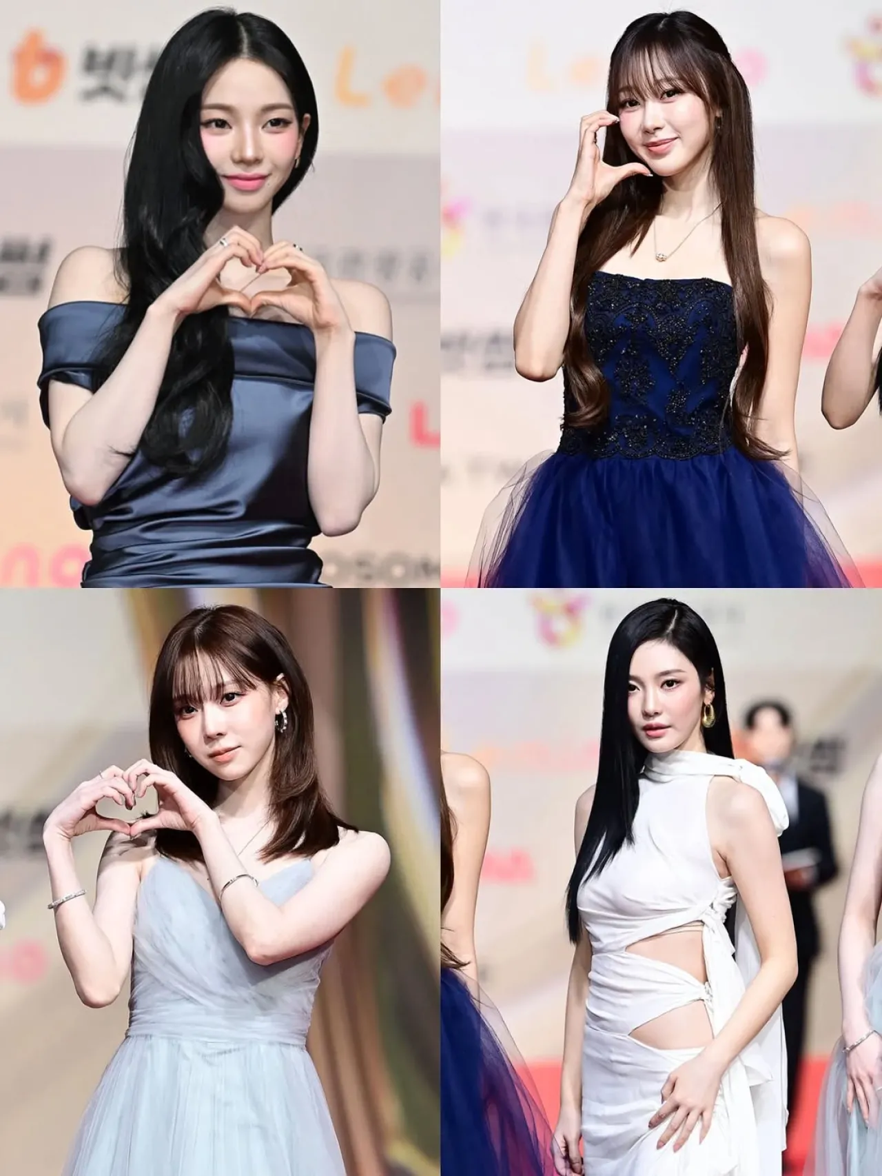 aespa Makes a Bold Statement on the 2025 SBS Gayo Daejeon Red Carpet