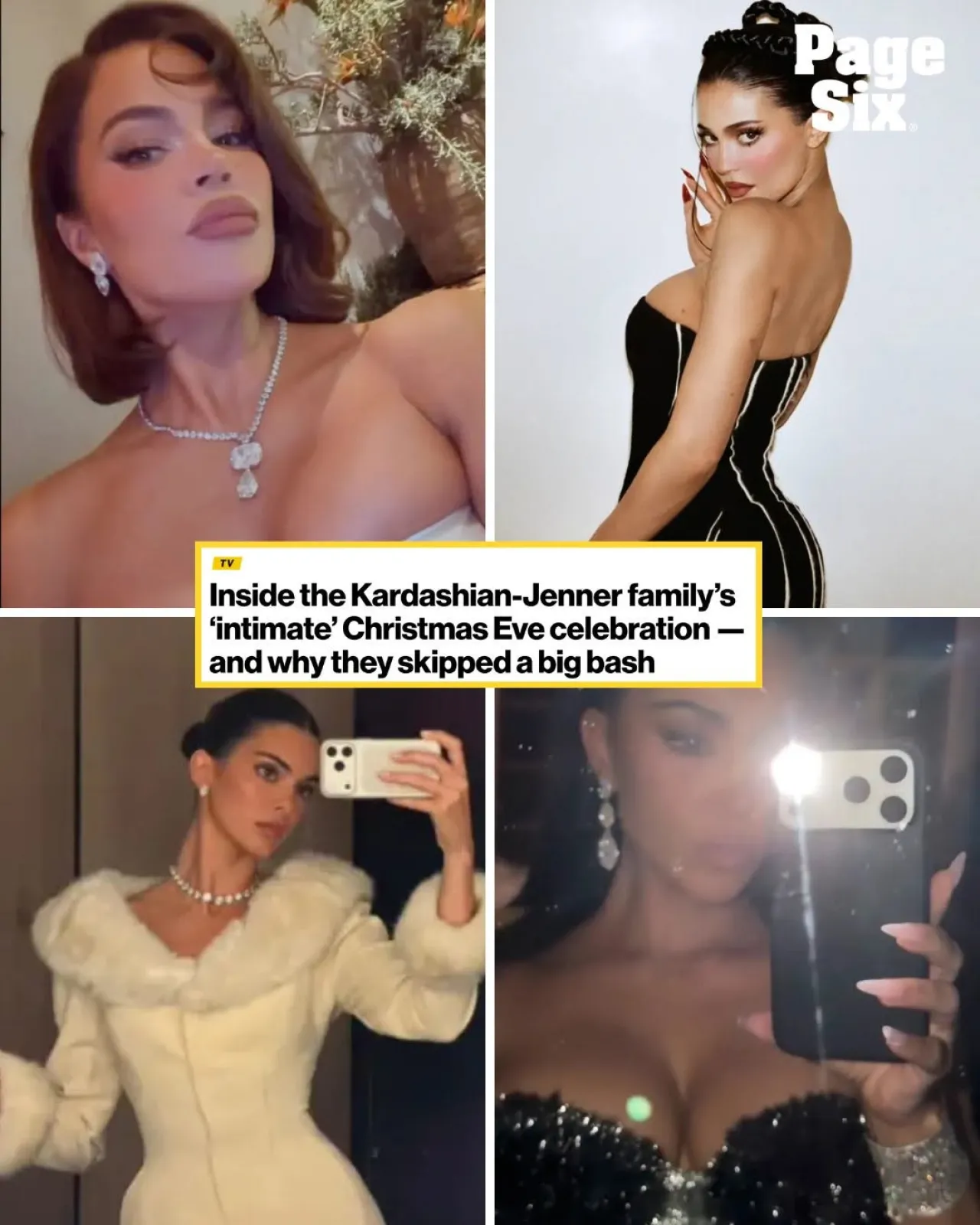 Kardashian-Jenner Family Opts for Intimate Christmas Eve Over Annual Blowout Bash