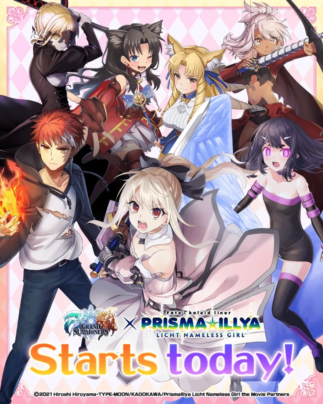 Fate/Kaleid Liner Prisma Illya Licht Joins Grand Summoners RPG