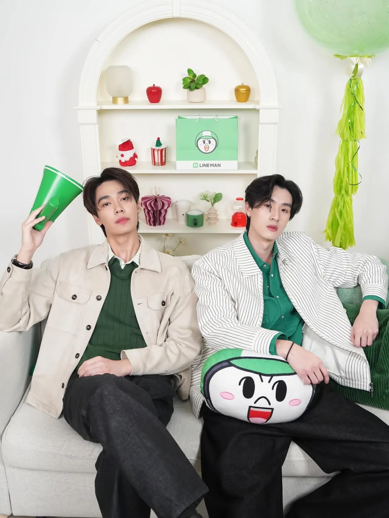 Thai Actor Dew Jirawat Promotes LINE MAN's 