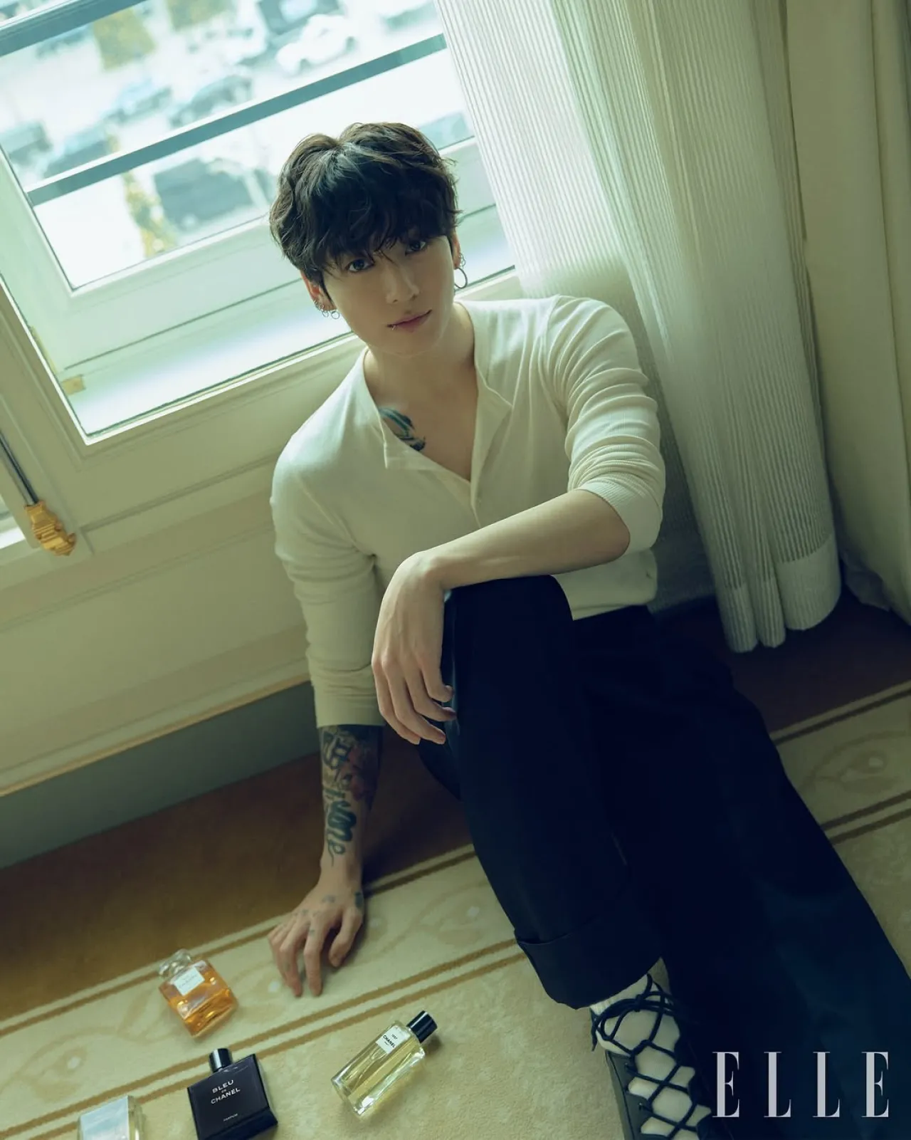 JungKook Features in New Chanel Beauty Campaign at Historic Parisian Landmark