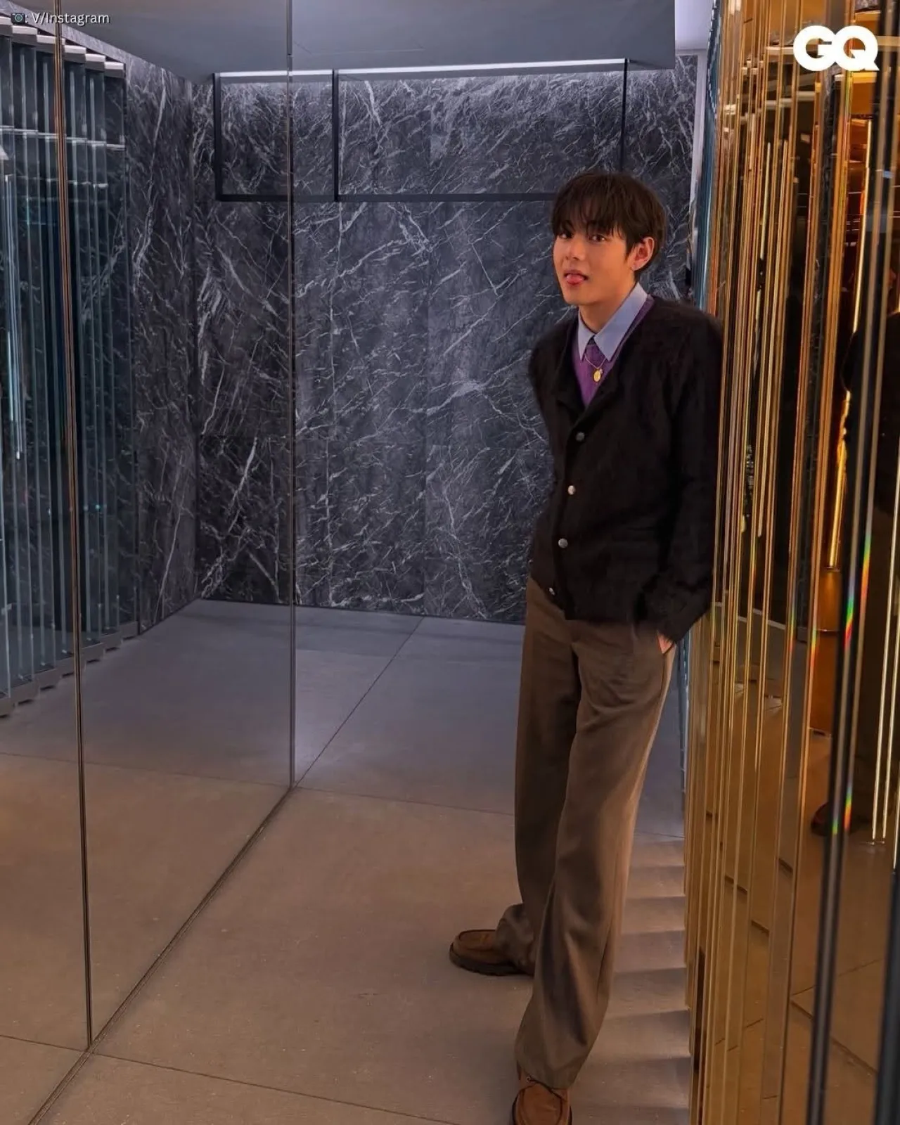 V of BTS Showcases a Blend of Vintage Elegance and Modern Flair in 2025 Style Evolution