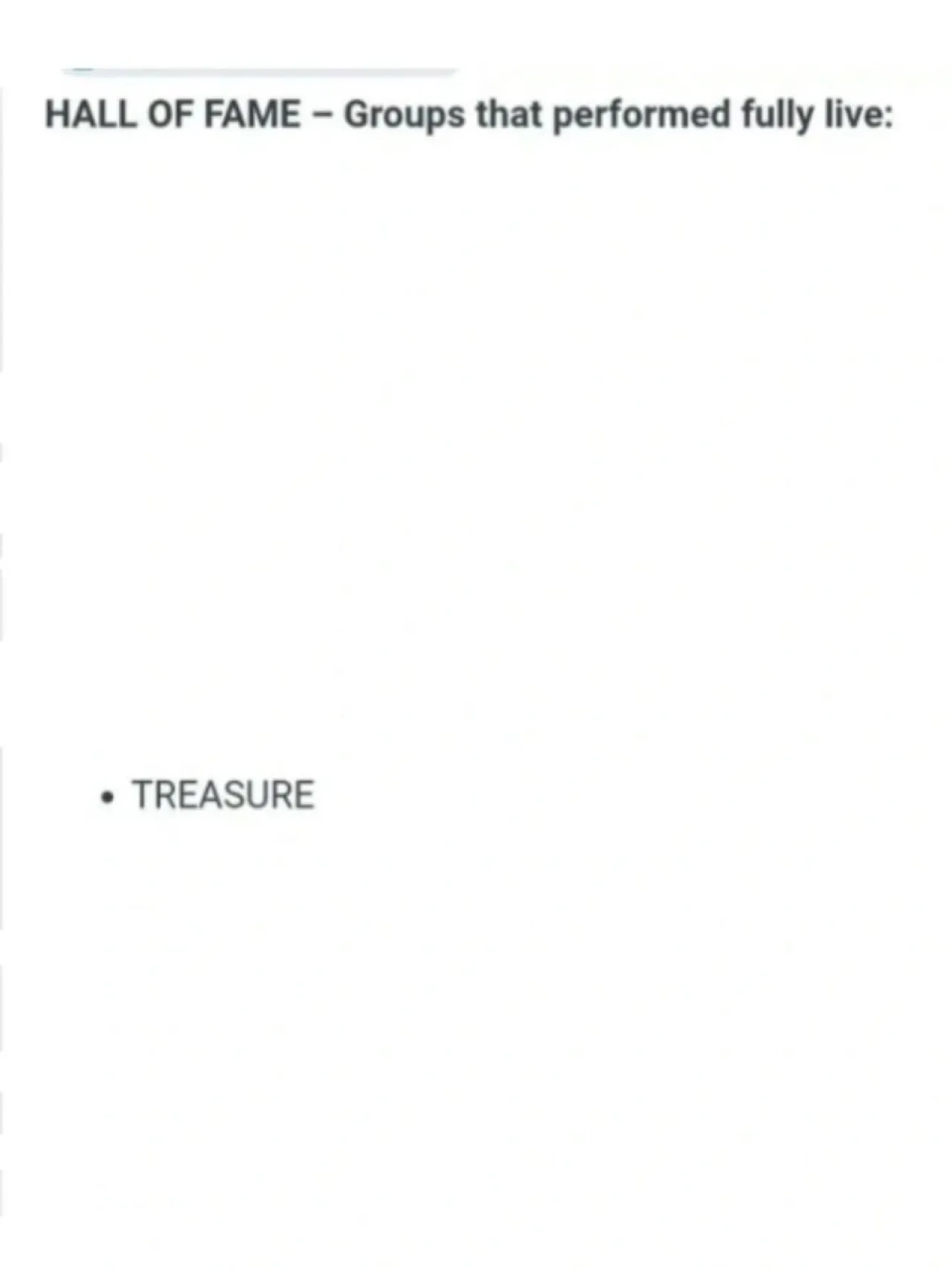 K-Pop Group TREASURE Confirmed for Live Performance at GAYO DAEJEON Awards