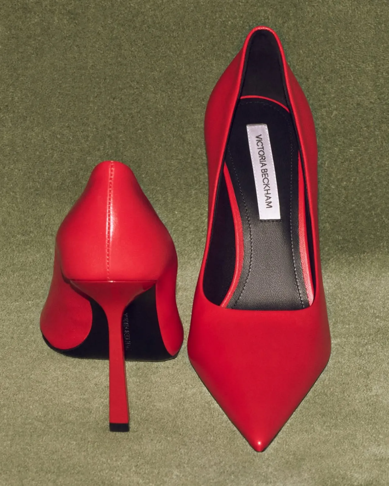 Victoria Beckham Launches Signature VBPSS26 Stiletto Pump in Red Leather